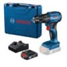 Rotomartillo inalámbrico de 1/2? 18V Brushless en Maletín (1 batería 18V de 2.0 Ah+1 cargador GAL 18V-20) Bosch GSB 185-LI