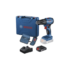 Rotomartillo Inalámbrico GSB 185-LI de 1/2? 18V Brushless en Maletín + 23 Accesorios + 1 Batería 18V de 2.0 Ah y 1 Cargador GAL 