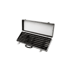 Set 12 Piezas de Accesorios SDS Plus con Maletin Gladiator BP 812K