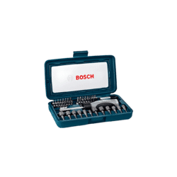 Set de 46 Piezas 32 puntas + 12 Dados + 1 Soporte Universal + 1 Desatornillador Bosch 2607017399