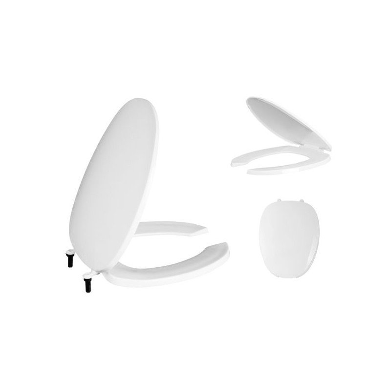 Asiento Alargado Extra Solido Blanco Modelo M98 Vicar