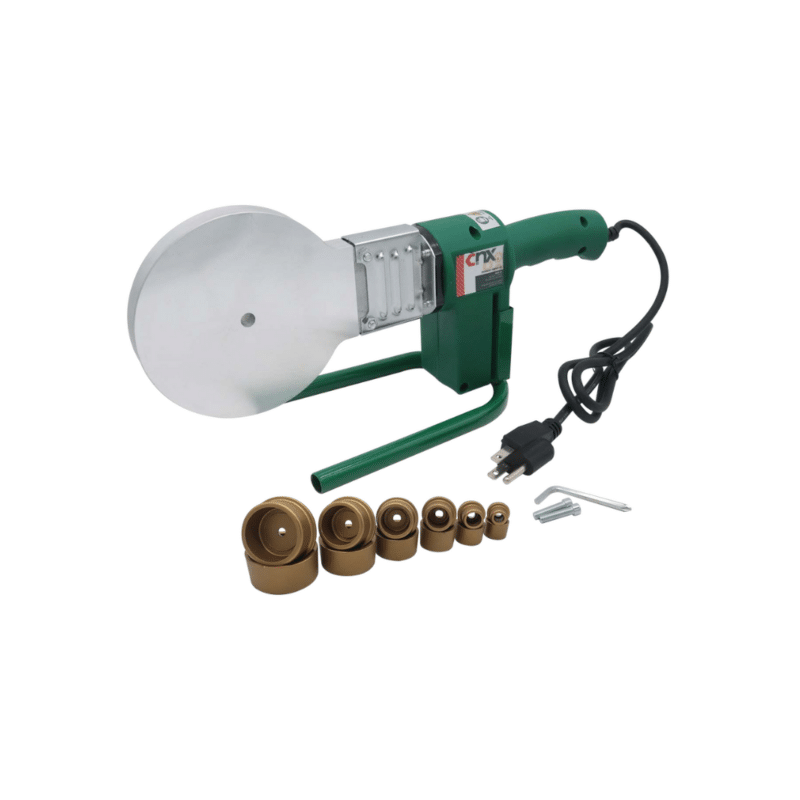 Termofusora con Dados de 20mm a 63mm 1,000W 110V CNX TERMO-03