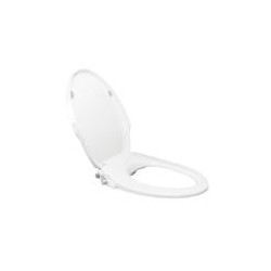 Asiento para WC con Funciones Tipo Bidet Elongado Blanco con Antibacterial Helvex ATM