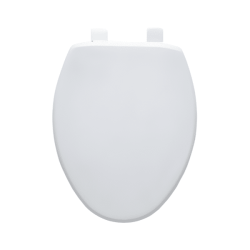 Asiento para WC Elongado Cierre Lento Frente Abierto Blanco Coflex CH-A103