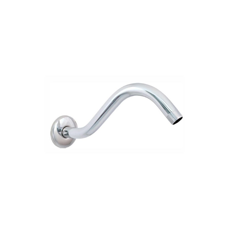 Brazo para Regadera 26 cm Fierro Rugo 45-BC