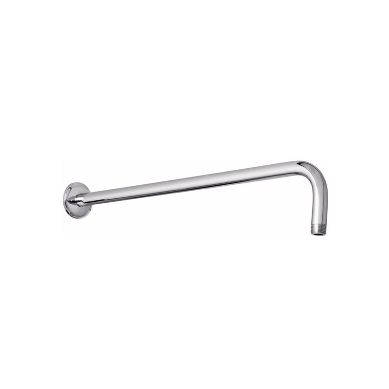 Brazo para Regadera con Chapetón 39cm Latón Rugo 45-BR