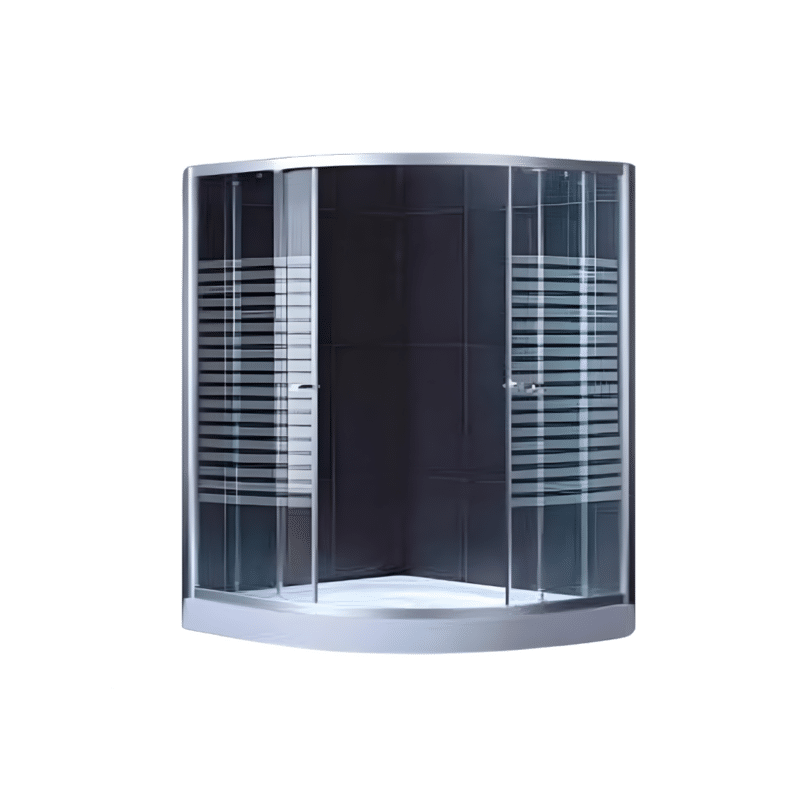 Cancel Curvo con Base 90x90x185cm KC9010B