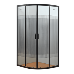 Cancel Negro sin Base 89x89x180cm KC109N