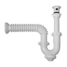Céspol Flexible con Rejilla de Acero Inoxidable para Lavabo Miber DE-CFLAI