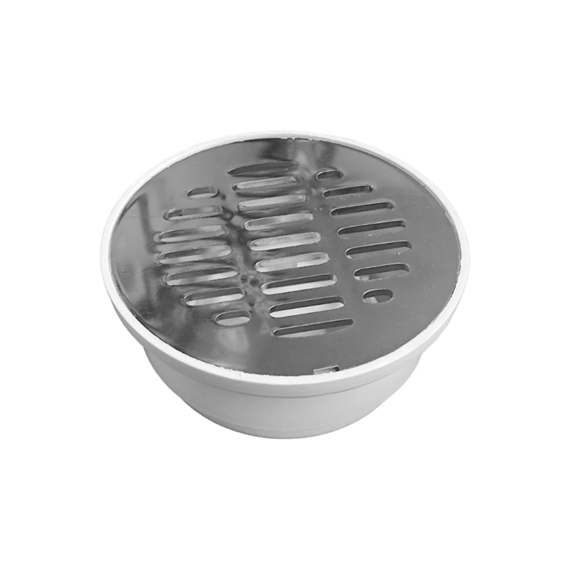 Coladera Universal Redonda con Rejilla Cromada Meer COLUC