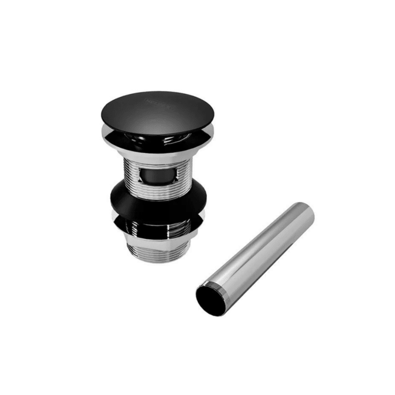 Contra de Lavabo de Push con Rebosadero Ebano TH-064-EB Helvex