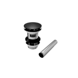 Contra de Lavabo de Push con Rebosadero Ebano TH-064-EB Helvex