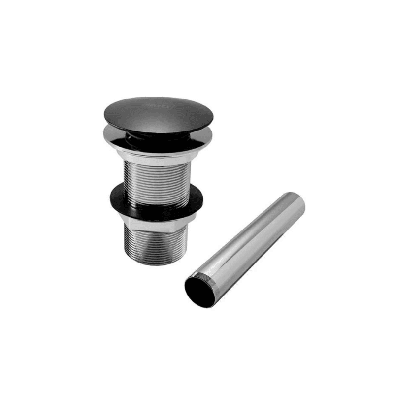 Contra de Lavabo de Push sin Rebosadero Ebano TH-065-EB Helvex