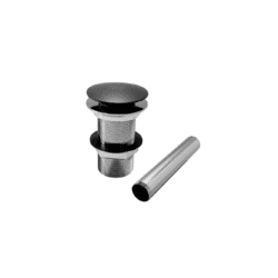 Contra de Lavabo de Push sin Rebosadero Ebano TH-065-EB Helvex