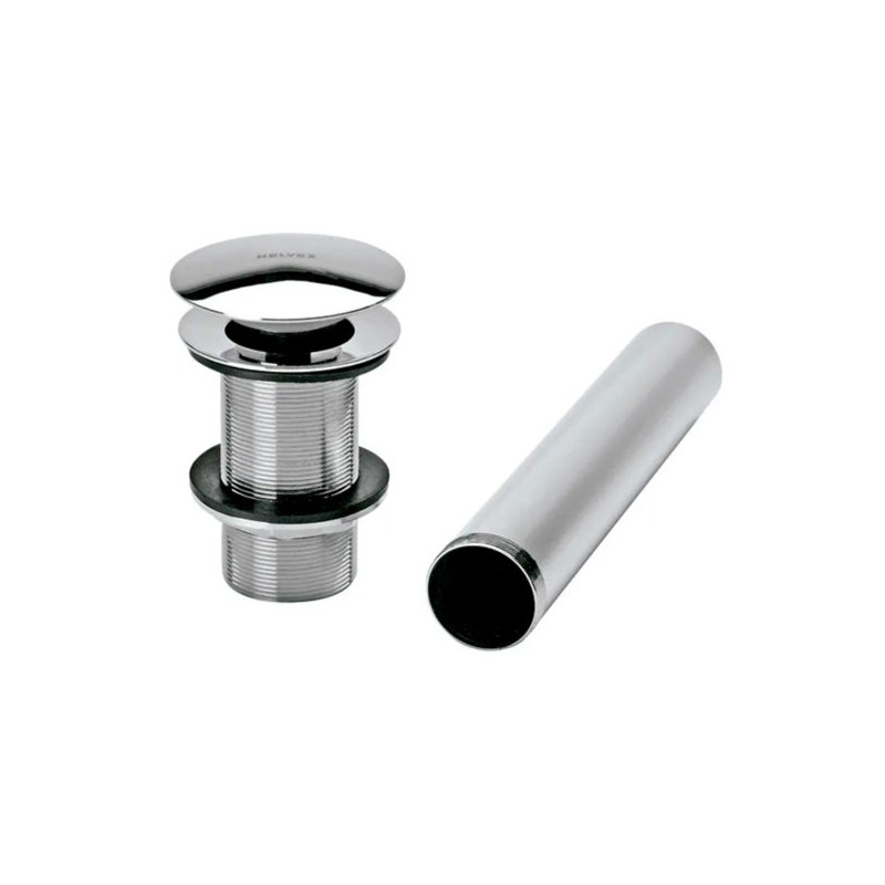 Contra de Lavabo de Push sin Rebosadero Helvex TH-065