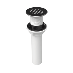 Contra Plástica para Lavabo con o sin Rebosadero, con Rejilla de Acero Inox Coflex PH-203