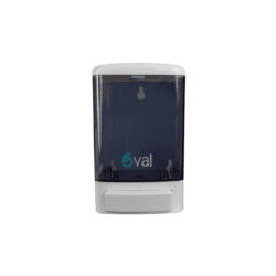 Despachador de Jabón en Gel 1 lt Humo con Blanco Oval DV006