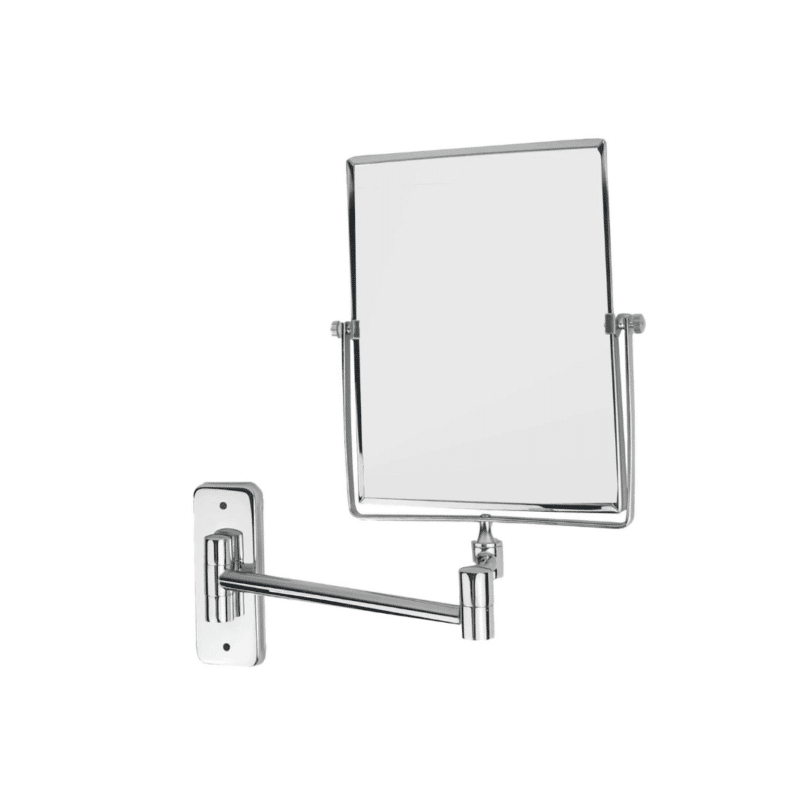 Espejo Facial Rectangular Cromo Metalflu 60040