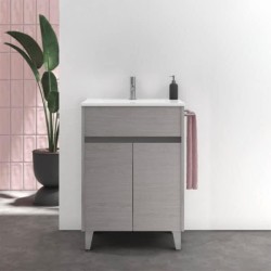 Gabinete Band Melamina Nuuk con Lavabo Orbis 82cm x 74cm Esbaño 90408