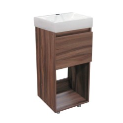 Gabinete con Lavabo a Piso Colima Olivo de 40.5 cm