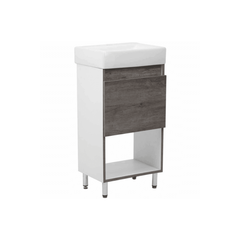 Gabinete con Lavabo Marcela Gris de 40 cm