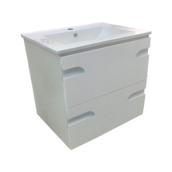 Gabinete con lavabo Suspendido Chipilo Laca de 60 cm