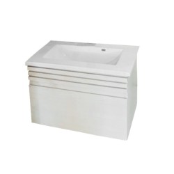 Gabinete con Lavabo Suspendido Coral Polar de 58 cm