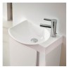 Gabinete Elegance Pack Lacado Brillo Blanco con Lavabo Petit 45cm x 34cm Esbaño 90236