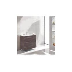 Gabinete Vitale Bodega Gray con Lavabo Orbis 61cm x 46cm Esbaño 90271